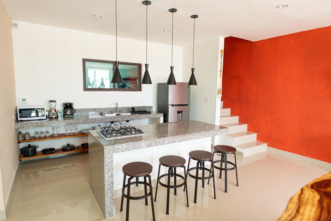 Pueblo Chicxulub 97982 New Modern Villa, Private Pool, High Internet Speed, 2 Blocks From The Beach מראה חיצוני תמונה
