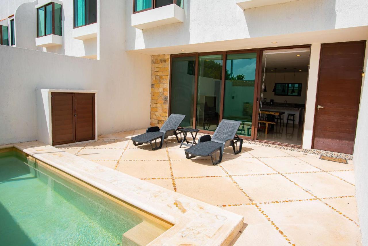 Pueblo Chicxulub 97982 New Modern Villa, Private Pool, High Internet Speed, 2 Blocks From The Beach מראה חיצוני תמונה
